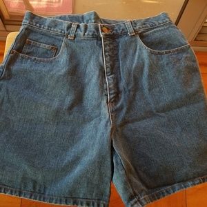 Blue jeans shorts